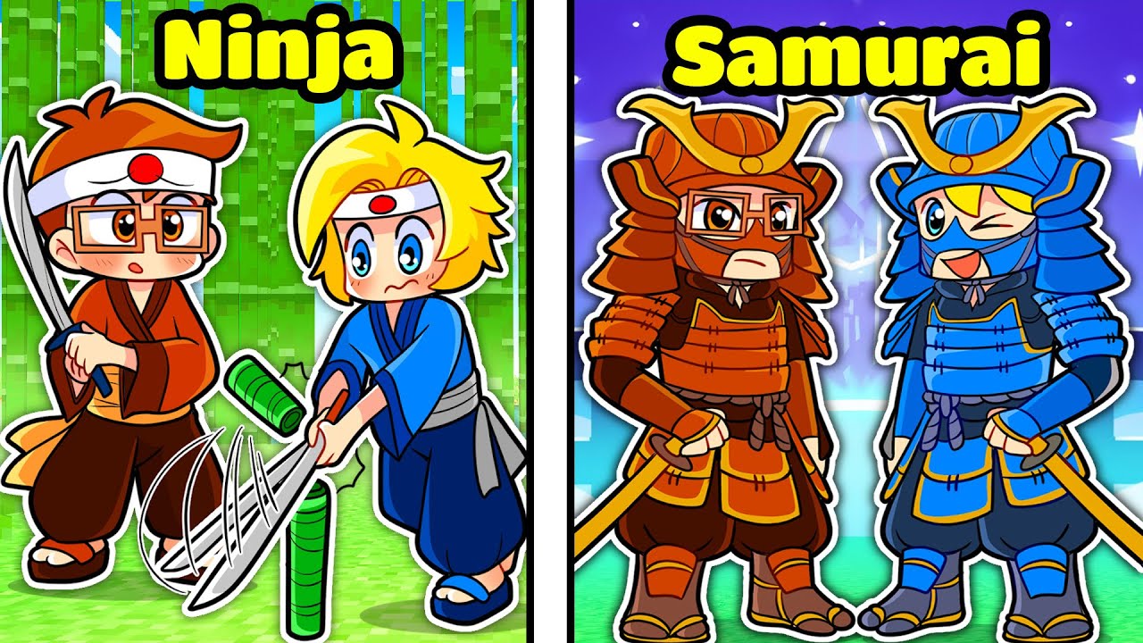 Da FRATELLI NINJA a FRATELLI SAMURAI Su Minecraft