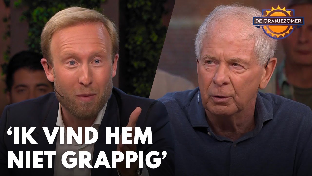 Raymond Mens en Frits Barend oneens over Theo Maassen: 'Ik vind hem helemaal niet grappig'