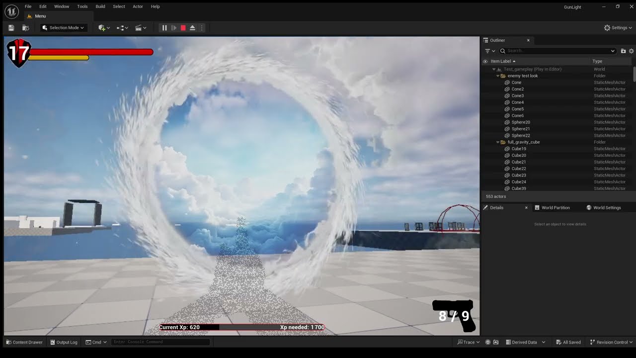 Indie Dev dans Unreal Engine 5.4 : Test du son et de youtube auto sub & dub