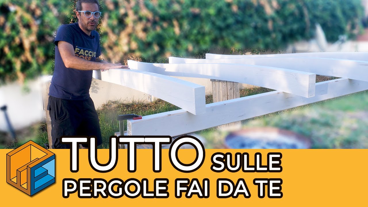 Come realizzare una pergola in legno fai da te // Pergola in legno dalla A alla Z