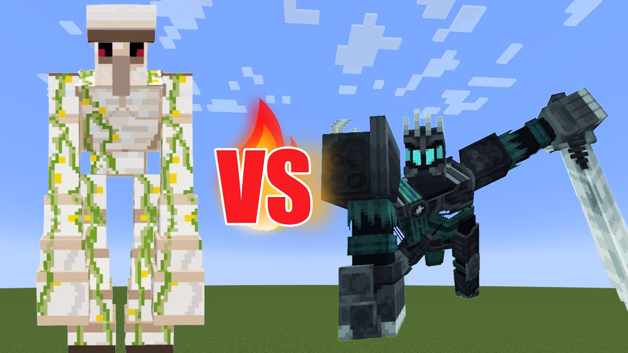 Mutant Iron Golem VS Underworld Knight