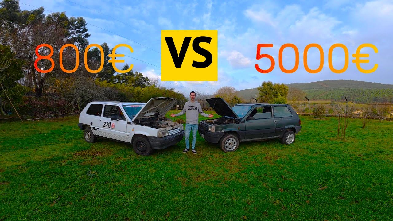 Panda 4x4 o Seat Marbella?  Cual elegir para tu primer Raid