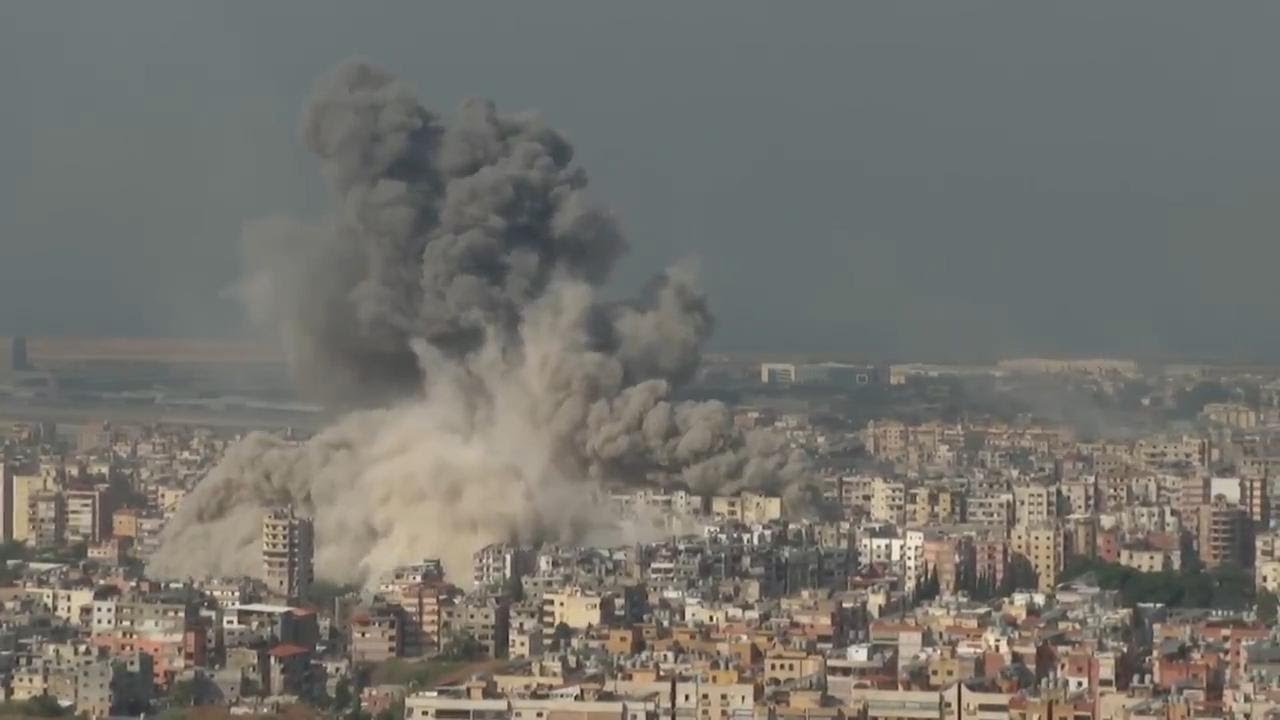 Large explosion in Beirut as Israel continues bombardment