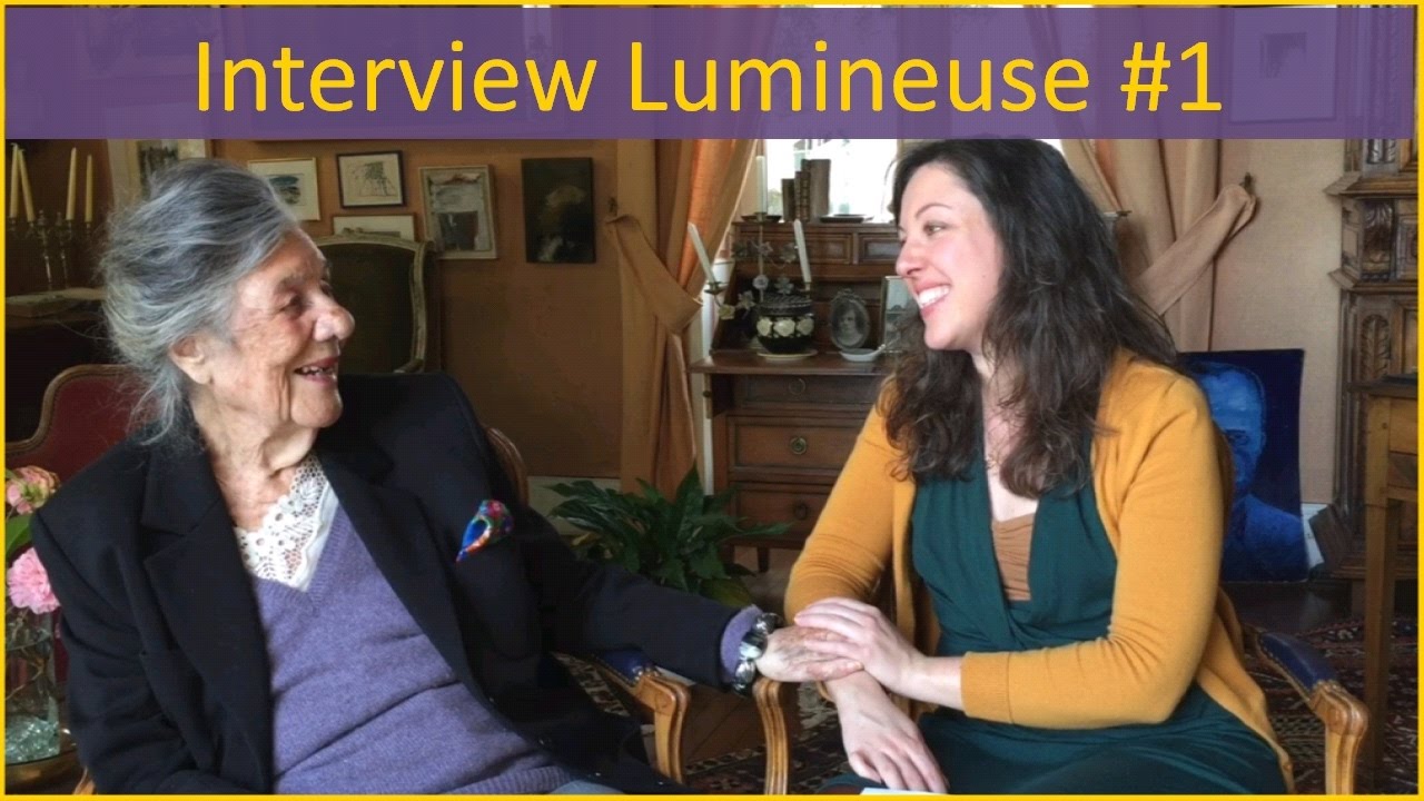 Interview Lumineuse #1 - avec Solange, 95 ans, La Puissance du Féminin et de l'Amour