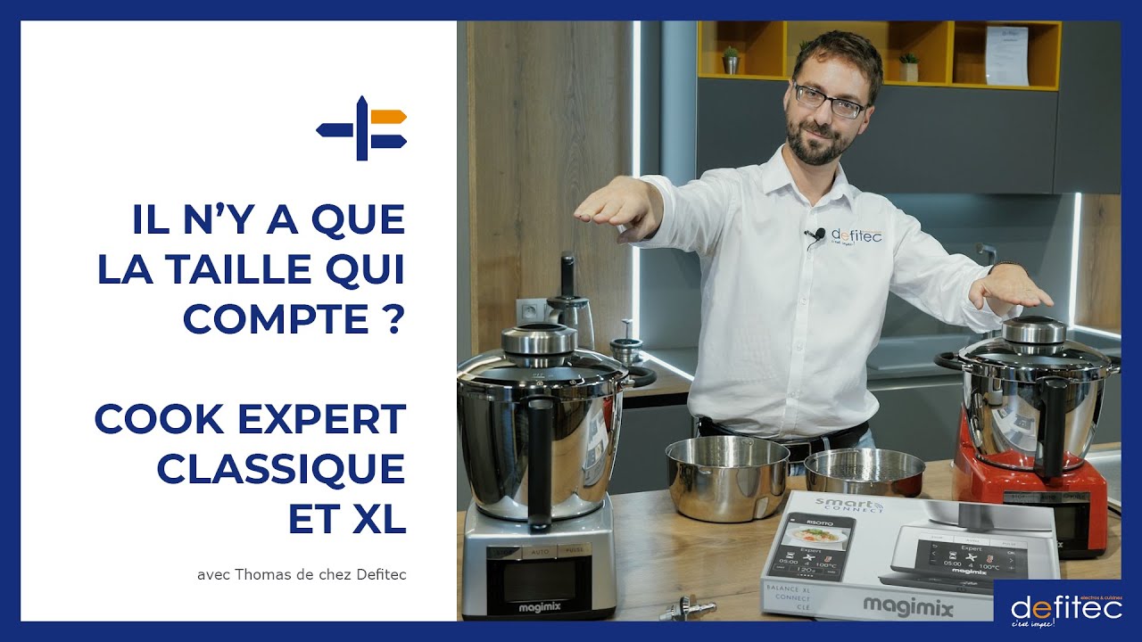 Comparaison des #Magimix Cook Expert traditionnel et XL