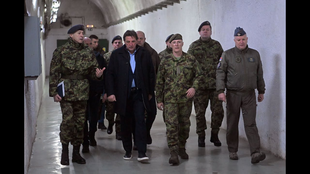 Obilazak snaga Vojske Srbije za kontrolu i zaštitu vaydušnog prostora