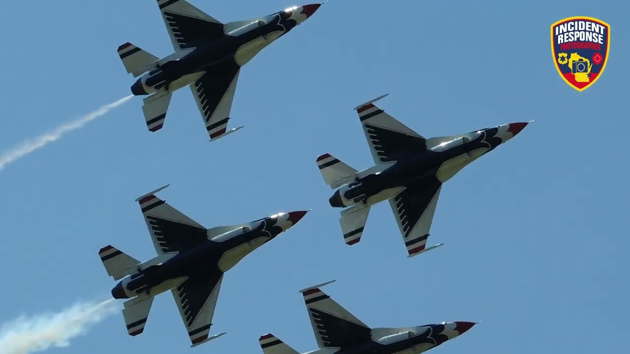 U.S. Air Force Thunderbirds at 2025 Dayton Air Show