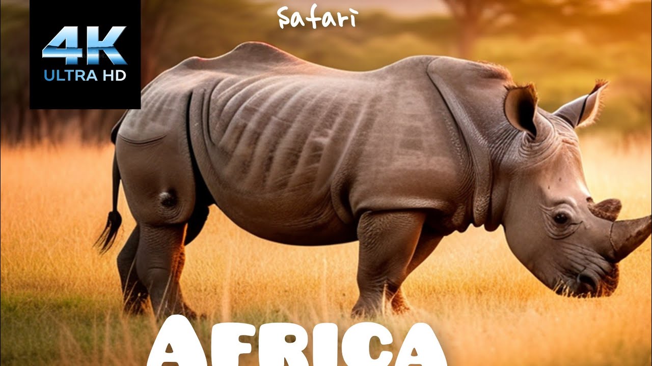 Exploring the African Savanna: 4K Safari Experience with Authentic African Music.