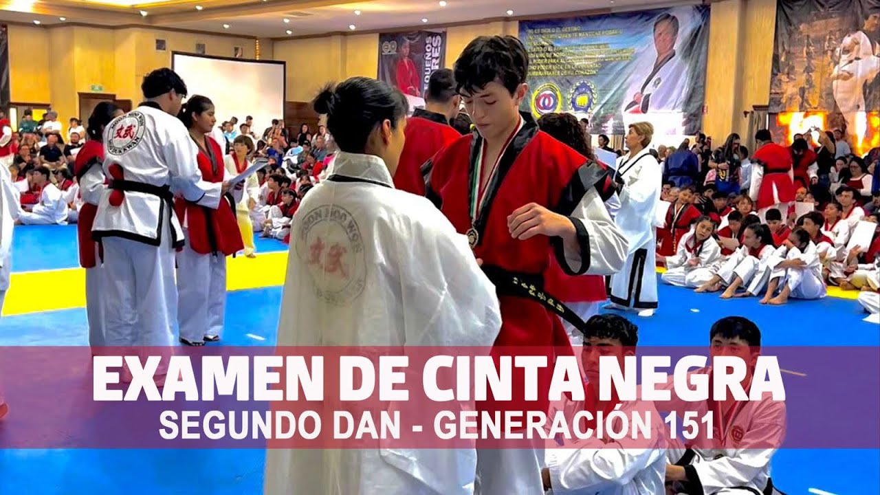 Examen para Cinta Negra Segundo Dan ⭐️⭐️| Generación 151 MoonMoo Won - Moo Duk Kwan | Pato Hernández