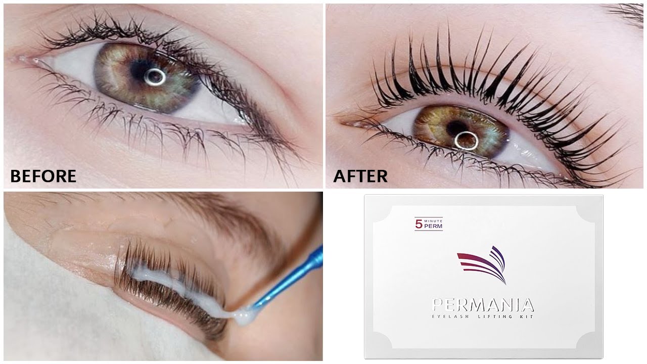 PERMANIA Lash Lift Tutorial Video -Detailed instructions,Easy DIY At Home
