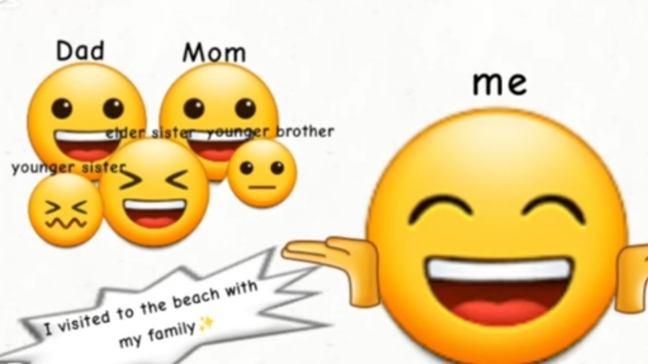visit to the beach with my family🏖✨️(all part) | emoji