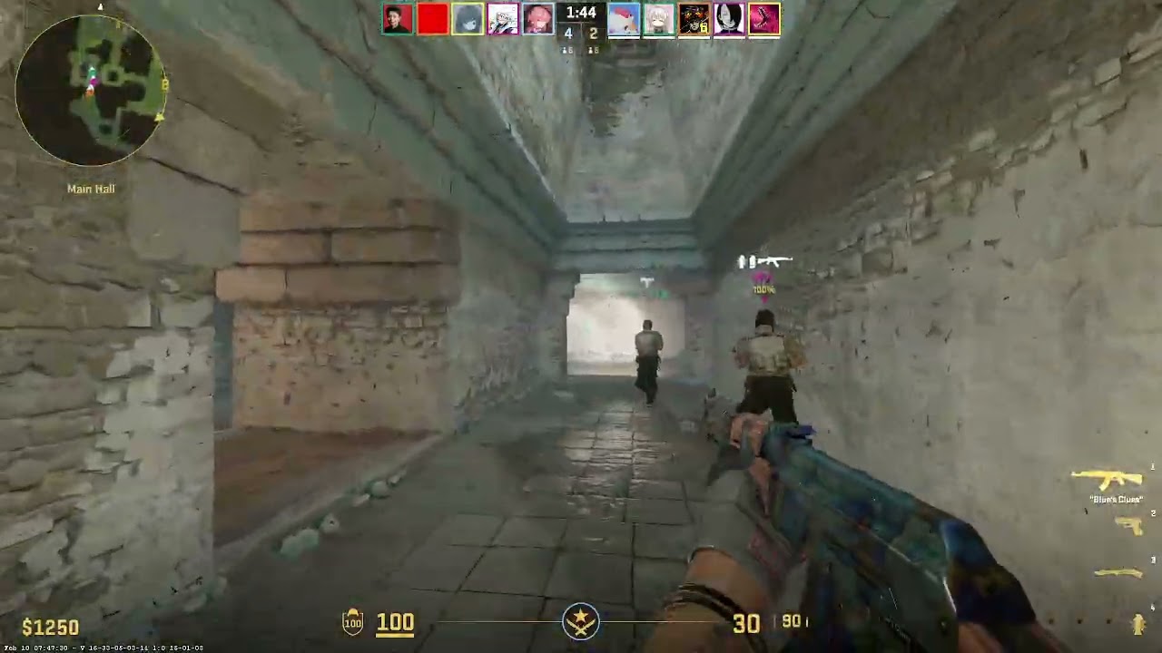 CS2 ancient full match with comms