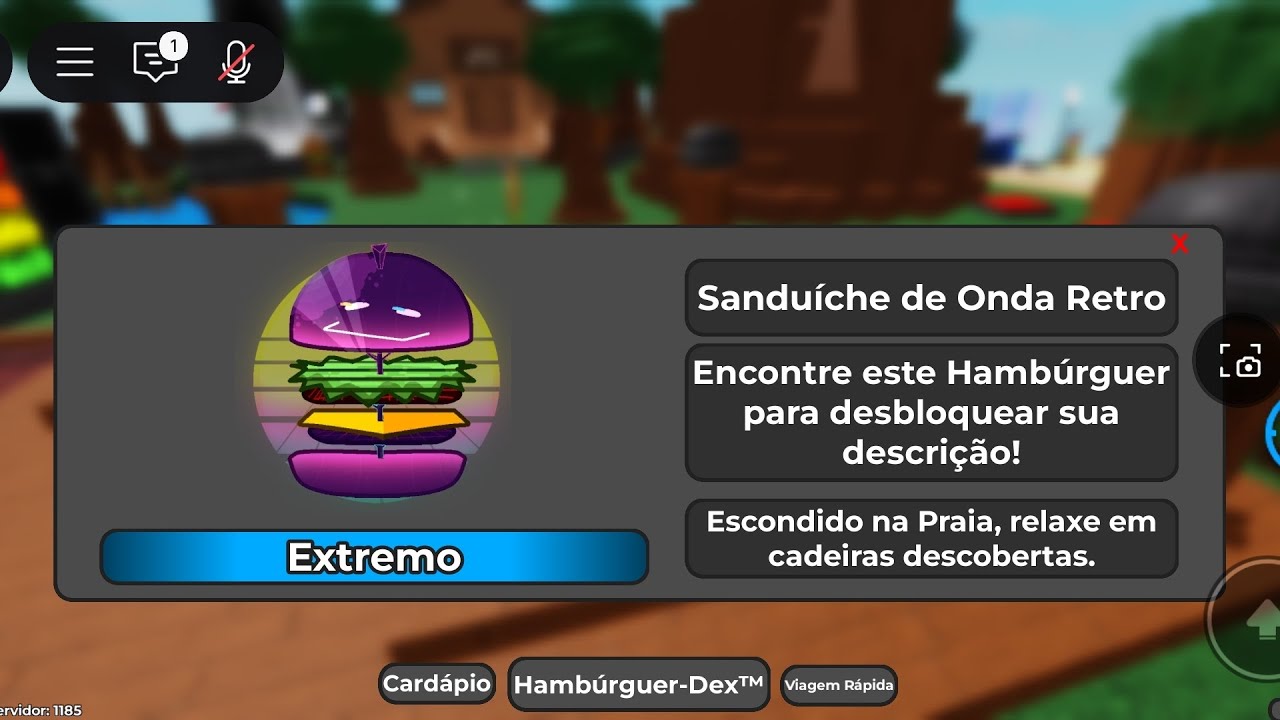 You get retrowave burger----find burgers roblox