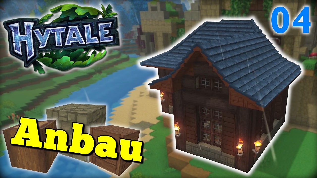Wir BAUEN an unser BURG an! 🌱 Hytale #04