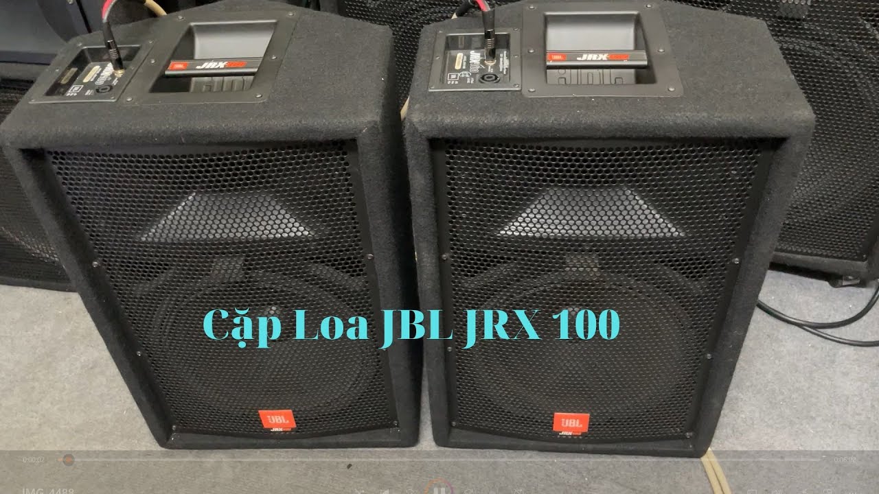 Cặp Loa JBL JRX 100 C&ocirc;ng Suất Lớn, &Acirc;m Thanh Cực Bốc Tại Sang Audio S&agrave;i G&ograve;n