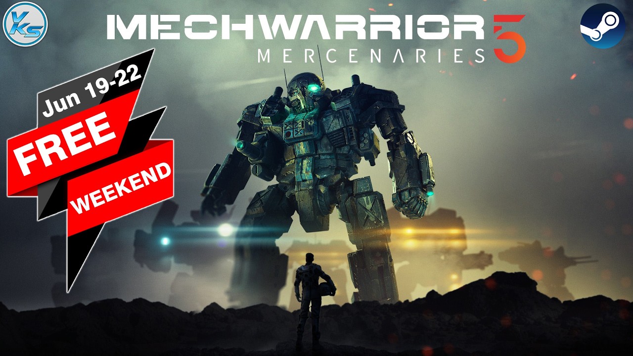 🔥 MechWarrior 5: Mercenaries FREE WEEKEND is Here 😱 Download & Play Now!!