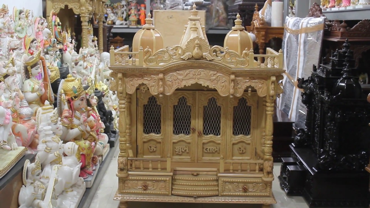 Wooden Temple with Doors Assembly Guide | Step-by-Step Tutorial by GMB Idols and Temple