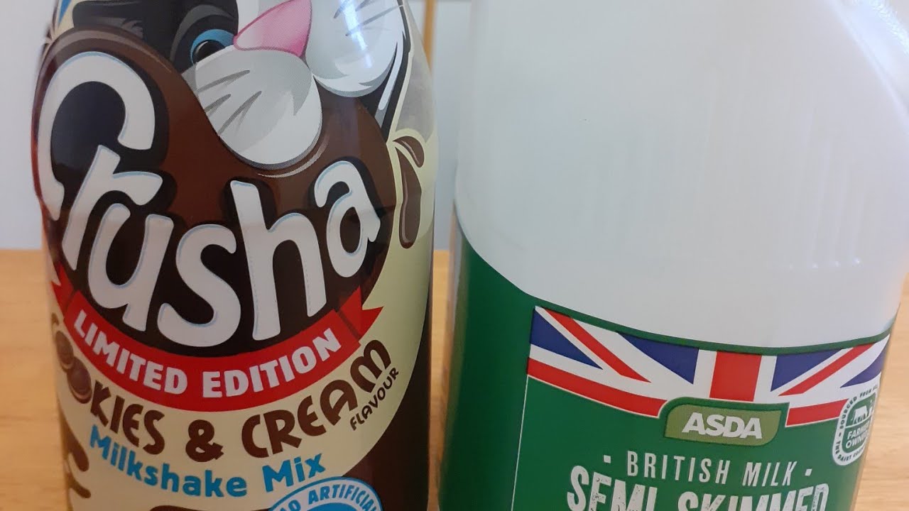 My Milkshake to the yard:) by Crusha cookies and cream flavour