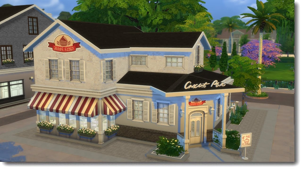 MAGNOLIA BAKERY | The Sims 4 Speed Build