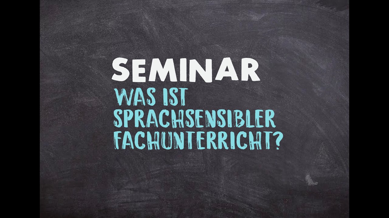 Was ist Sprachsensibler Fachunterricht?