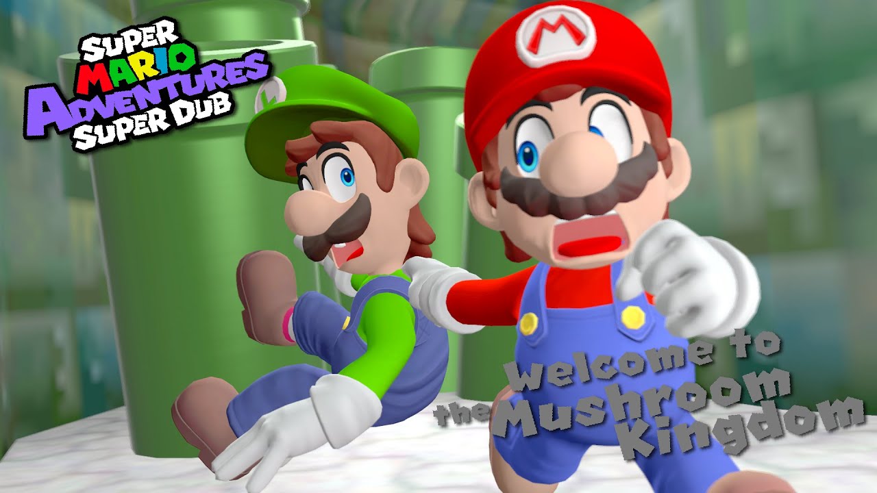 the Super Mario Adventures Super Dub Episode 1: Welcome to the Mushroom Kingdom (Comic Dub)
