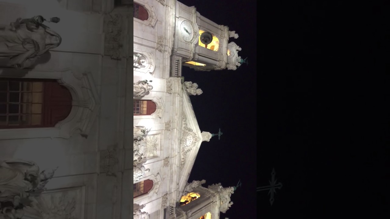 Basilica Estrela Lisboa sinos noite
