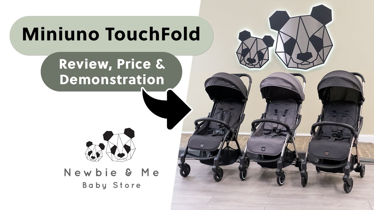 Miniuno TouchFold Travel Stroller | Review, Price & Demonstration