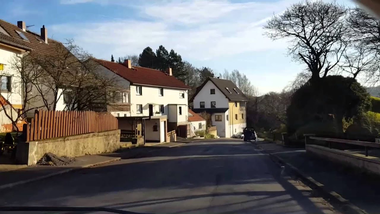 The day after Christmas 2015 - Driving through central Germany