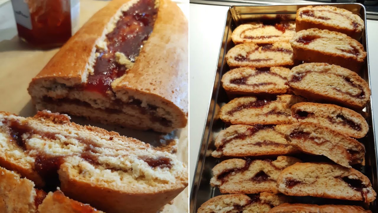 Easy rolled tart/crostata arrotolata/Biscotti tipo pinza bolognese