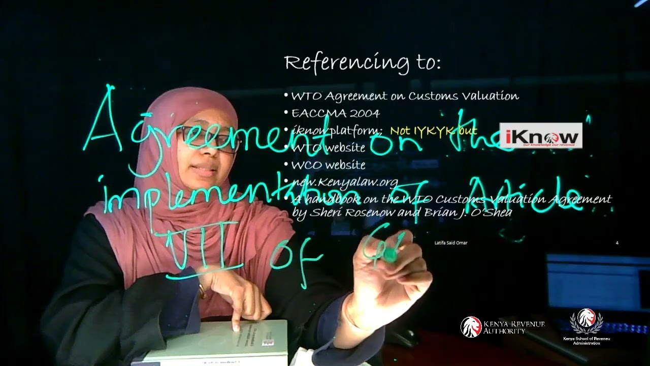 Customs Valuation - video 1