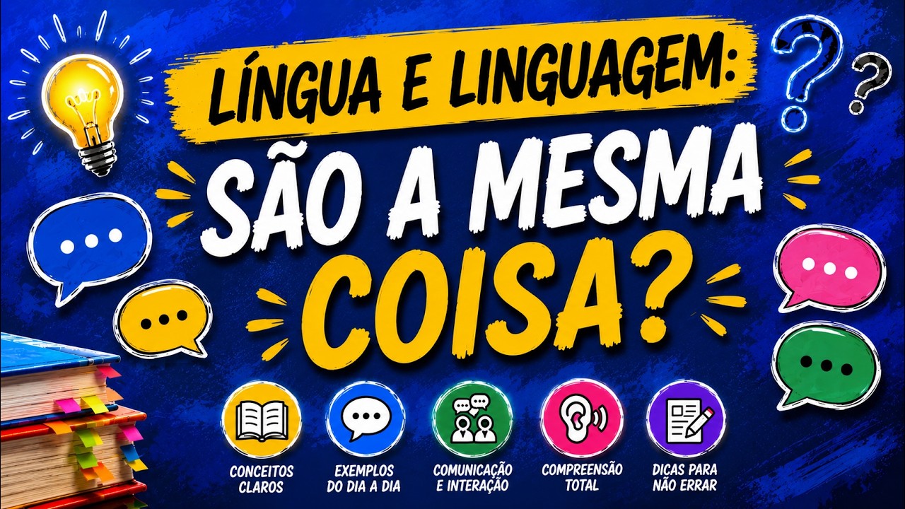 LÍNGUA e LINGUAGEM - Fácil de Aprender - Enem  I Português On-line
