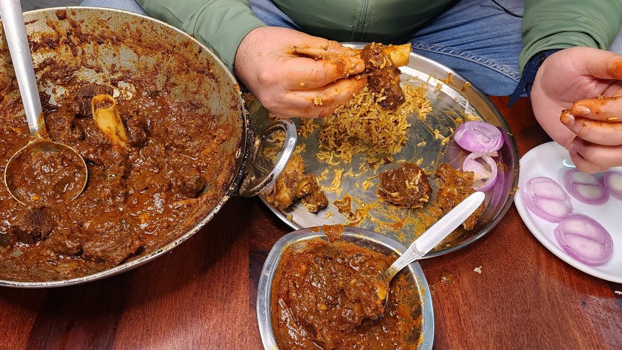Fry Boneless Mutton Kadai | Boneless Mutton Aur Sath Mutton Ki Nalli | Fried Kadai Gosht Recipe
