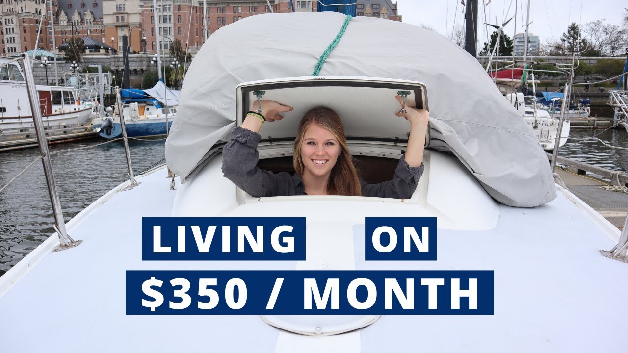CHEAP Alternative Living in our Tiny Floating Home // Living on a Sailboat in Canada Ep. 15
