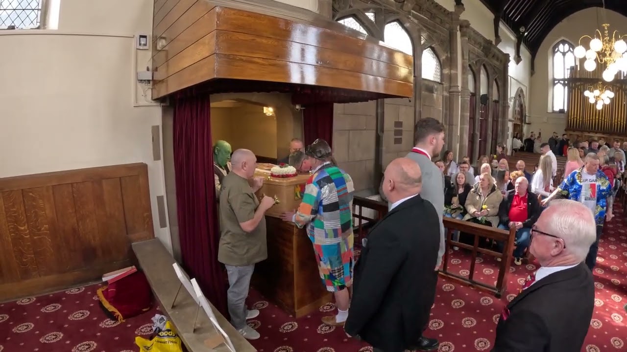 Today A Funeral For Gary A Huge Roy Chubby brown fan