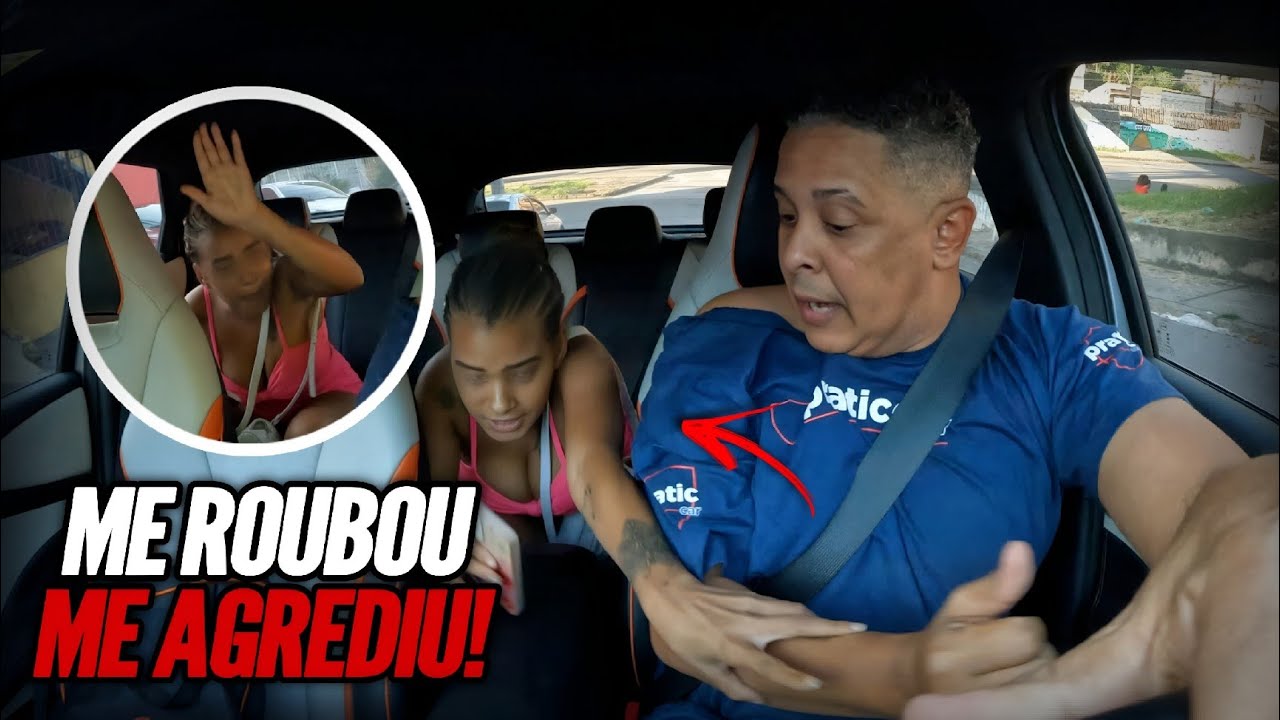 INACREDITÁVEL! FUI ROUBADO E AGREDIDO POR UMA PASSAGEIRA NA UBER!