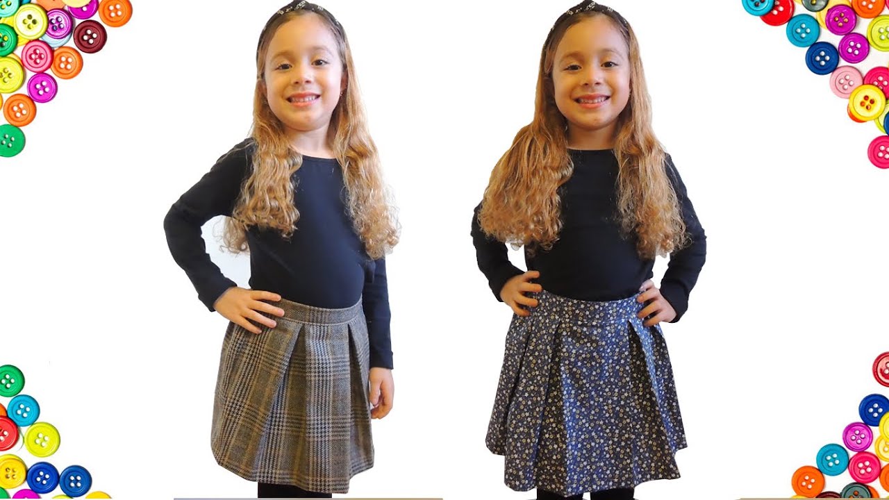 SAIA INFANTIL COM PREGAS (FÁCIL DE FAZER)