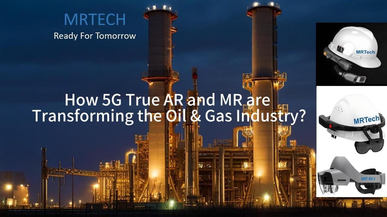MRTECH Podcast Studio - How 5G True XR is transforming Oil&Gas Industry and real world use cases