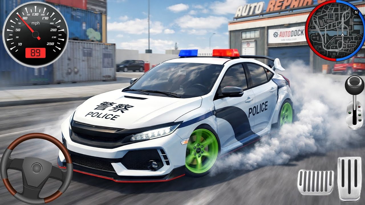 محاكي ألقياده سيارات شرطة العاب شرطة العاب سيارات العاب اندرويد #828 Android Gameplay Police Games 