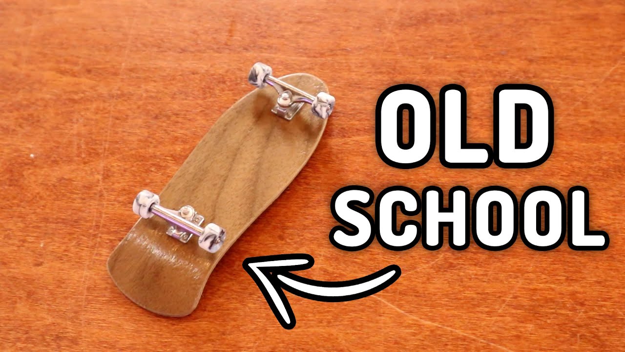 I Made A Perfect Old School FINGERBOARD