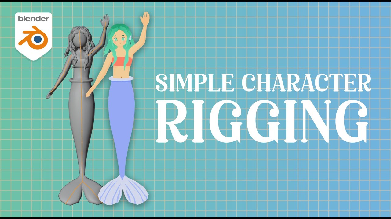 Rigging a Low Poly Character in Blender