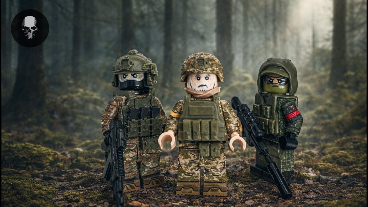 ЛЕГО Российские военные РФ - ПОСЫЛКА от G Brick Design