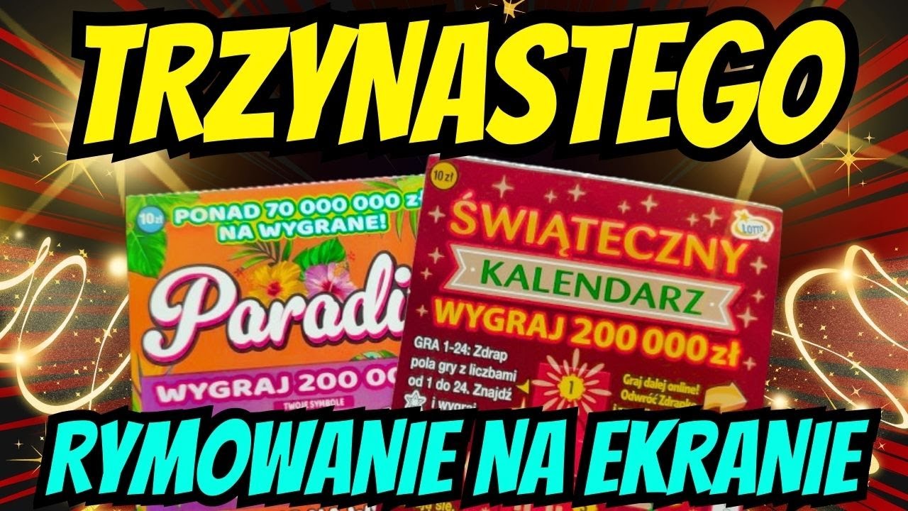 [Zdrapki Lotto] 🎆🌟🎄P&Oacute;ŁMETEK MINIĘTY🎄🌟🎆