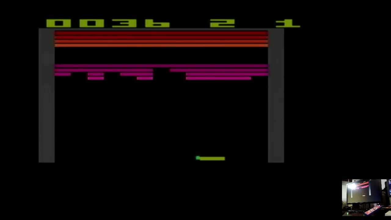 Atari Anthology Super Breakout Home Version Easy 7 Sony Playstation 2 Original hardware