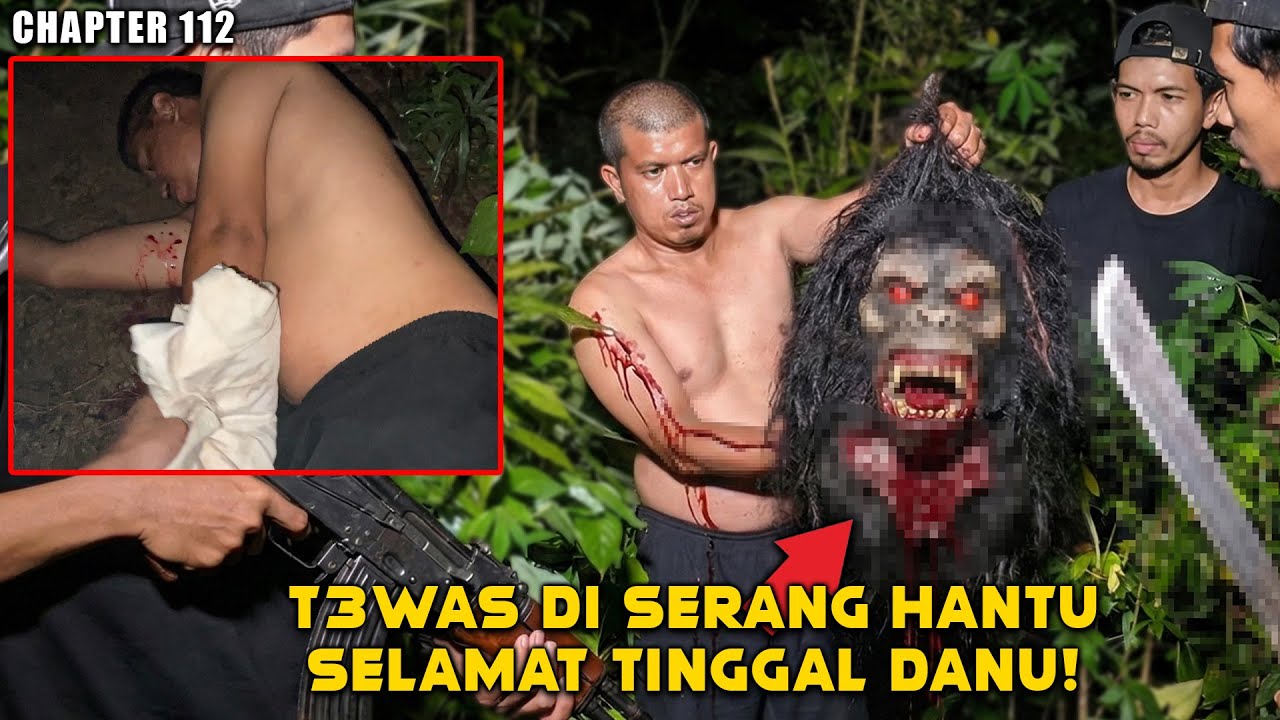 MENCEKAM! VIDEO TER4KHIR DANU SER4NG RAJA POCONG! BERAKHIR TUMBANG! Part 112