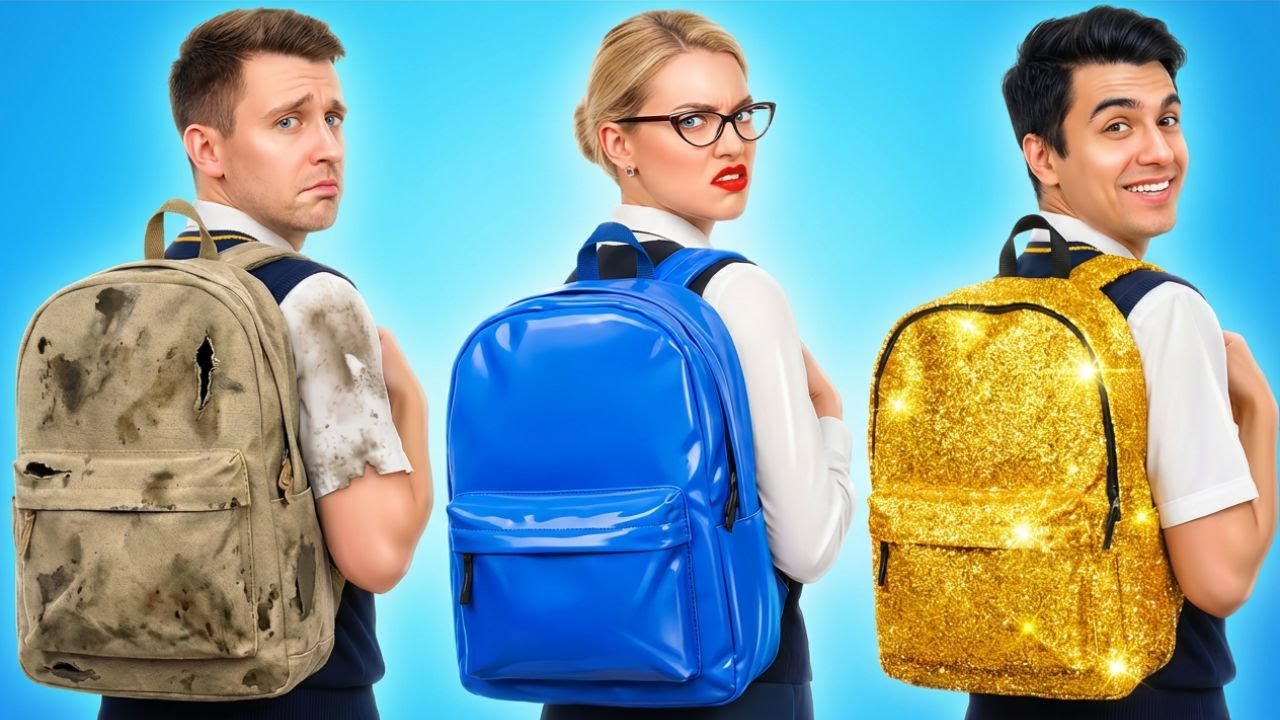 БЕДНЫЙ vs VIP в Колледже! 💸 Жиза из ШКОЛЬНОЙ ЖИЗНИ 🏫