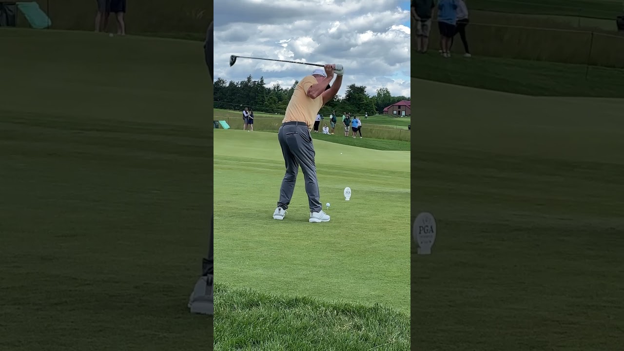 David Duval driver from behind at the 2025 Senior PGA Championship Rd 3 #davidduval #golf #golfshot