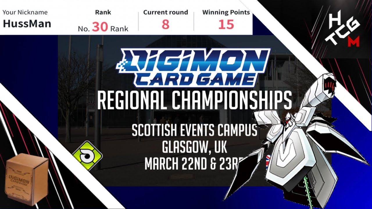 TOP 32 DIGIMON TCG GLASGOW REGIONALS | ROYAL KNIGHTS DECK PROFILE