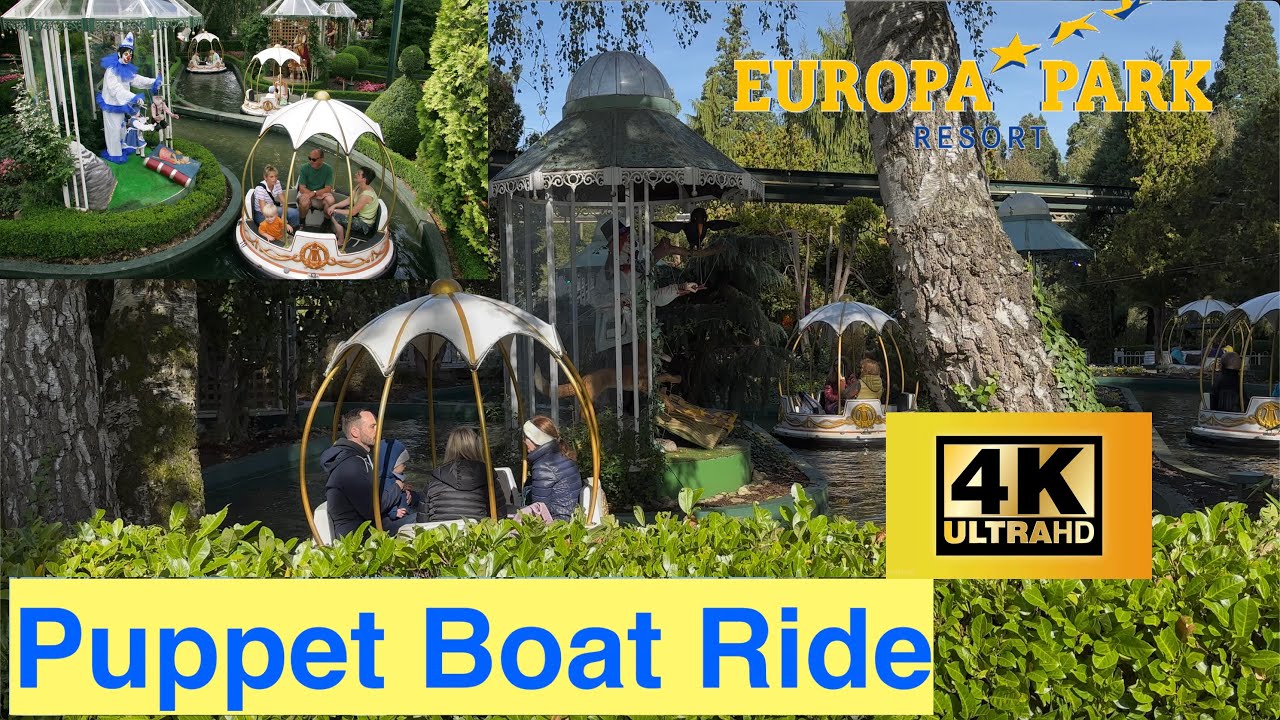 Puppet Boat Ride in 4K - Europa Park