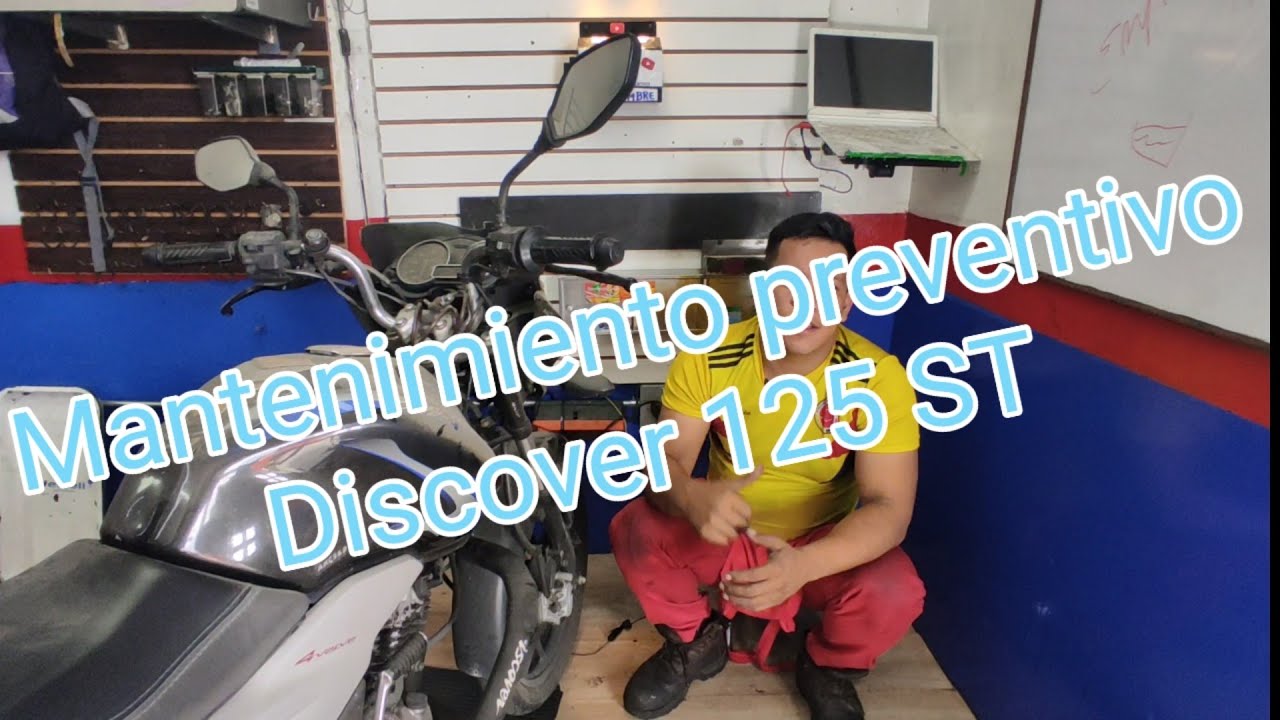 mantenimiento discover 125 st (explicado)