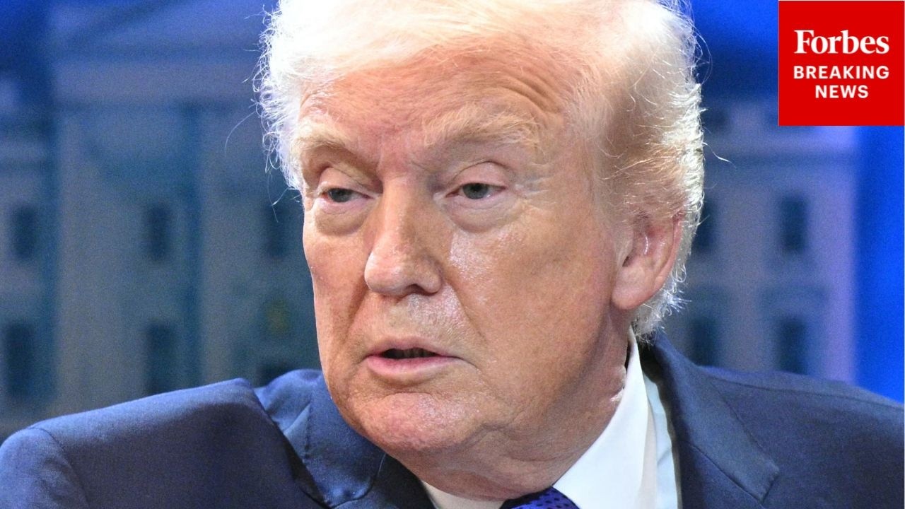 Trump Asked About Accusation SCOTUS Was 'Swayed By Foreign Interests': 'What Did You Mean?'